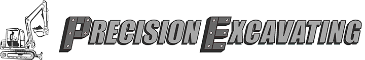 precision excavating logo